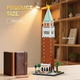 thumbnail image 5 of Architecture Building Set for Adults – Venice Landmark Tower St. Mark’s Campanile Model Kit, Creative Home Office Decor Toy, Great Gift Idea for Teens 14+, 5 of 6