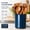 Flambe Blue, variant on Utensil Holder, 6.7" Ceramic Kitchen Utensil Crock for Countertop Cooking, Modern Utensil Caddy Jar Organizer, Farmhouse Kitchen Accessory, Blue
