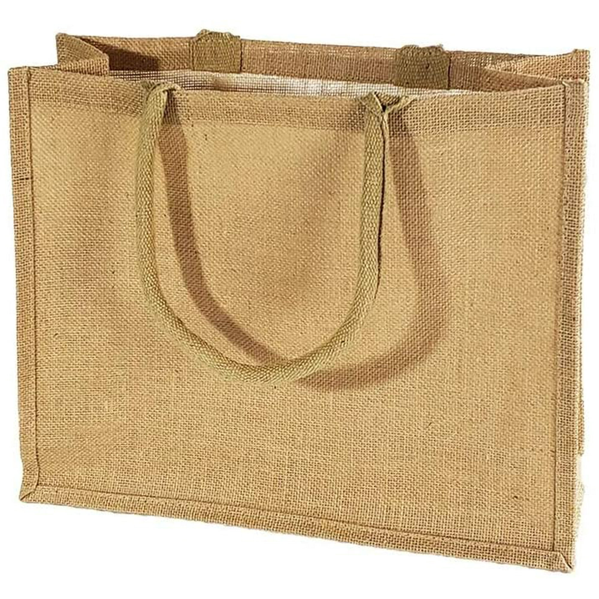 Extra large jute shopping bags sale