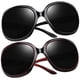 thumbnail image 1 of Gafas de sol Joopin Oversized Polarized para mujer negro+negro rojo, 1 of 6
