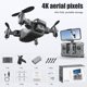 thumbnail image 1 of Mini Dron 4K Con Cámara Profesional Hd De 1080P, Cuadricóptero Plegable, Wifi, Wifi, Fpv, Retorno De Una Tecla, Helicóptero De Control Remoto, Juguetes Para Niños matsuzay EL018165-08, 1 of 5
