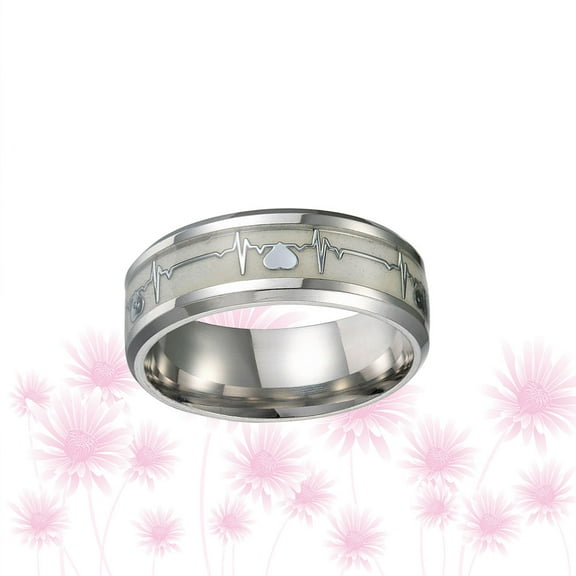 OFFIGAM Electrocardiography Finger Stainless Steel Stylish Fashion Accessory and Lightweight