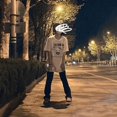 thumbnail image 3 of Sanrio Hello Kitty Printed Cotton T-shirt 2022 Summer Y2k Cartoon Student Versatile Oversize Top Design Retro Clothes Couple, 3 of 7