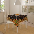 thumbnail image 5 of Fall Leaves Tablecloth 54×54 Inch Square Autumn Seasonal Table Cloth Water-Resistant Spill-Proof Washable Fabric Table Cover for Kitchen Dining Party Picnic Indoor Outdoor, 5 of 6