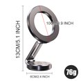 thumbnail image 2 of Soporte magnético para teléfono plegable para tablero de coche Tesla, rotación 360 para iPhone, 2 of 8