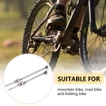 thumbnail image 3 of Greeniant 1 par de pinchos de bicicleta ZTTO Universal de liberación rápida anodizado colorido reemplazo de pinchos de bicicleta piezas 100mm/135mm plata Type2 NO2 Greeniant OD003324-08, 3 of 6