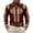 ZH Red, variant on Mens Dress Shirts Western Cowboys Print Long Sleeve Button Lapel Top Casual Carnival Classic Comfortable Shirt for Men White L