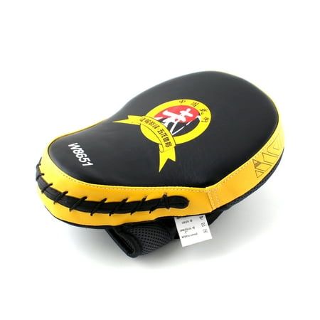 Yellow Boxing Focus Mitts Punching Training Pads for Karate Muay