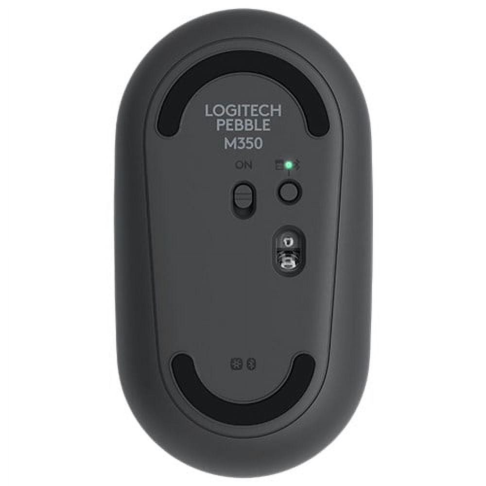 Logitech Pebble Wireless Bluetooth Mouse M350 910005743 - Walmart.com 