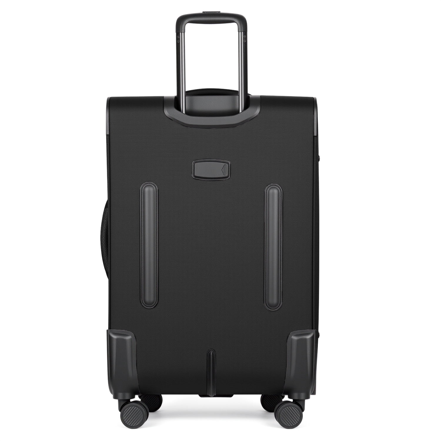 New York Xpress 28" Softside Expandable Checked Luggage, Lightweight Spinner Suitcase with TSA Lock, Black - WD8817