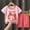 Watermelon Red, variant on Swuxness Toddler Boys Fashion Casual Print Summer Short Sleeve Top Shorts Pajama 2 Piece Outfit Suits Red 4-5 Years