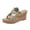 Black, variant on Women's Summer New Fashion Thick Bottom Rhinestone Slippers Comfortable Hollow Fish Mouth Wedge Sandals Summer Sandals for Women Black 43