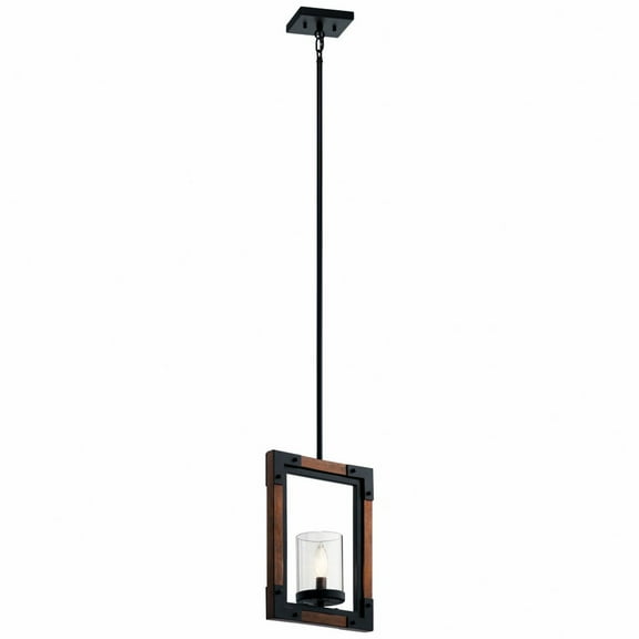 Kichler Marimount 10 1/2" Wide Auburn Stained Mini Pendant