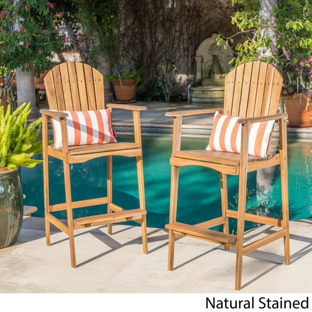 Christopher Knight Home Malibu Outdoor Wood Acacia Barstool Set Of 2 By Com - At Home Malibu Patio Furniture Christopher Knight Home Malibu Outdoor Wood Acacia Barstool Set Of 2 By Com - At Home Malibu Patio Furniture