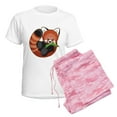 thumbnail image 6 of CafePress - Red Panda Women's Light Pajamas - Women's Short Sleeve Print T-Shirt and Pants Light Cotton Pajama Set, 6 of 7