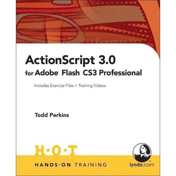 Pre-Owned ActionScript 3.0 for Adobe Flash CS3 Professional Hands-On Training Paperback