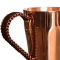 thumbnail image 5 of DOMELAY Copper Coffee Mug Handmade Pure Copper Cup 400ml Water Mug Home Kitchen Decor Outdoor Drinkware for Tea, 5 of 7