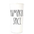 thumbnail image 1 of Rae Dunn Travel Tumbler Pumpkin Spice with white lid, 1 of 4