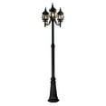 thumbnail image 1 of Artcraft Lighting Classico Lanterne et Poteau d'Extérieur à 3 Lumières, 1 of 2