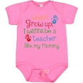 thumbnail image 3 of Inktastic Teacher Like Mommy Boys or Girls Baby Bodysuit, 3 of 5