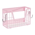 thumbnail image 1 of Estante lateral plegable de metal para refrigerador, organizador móvil multiusos para verduras Rosa, 1 of 9