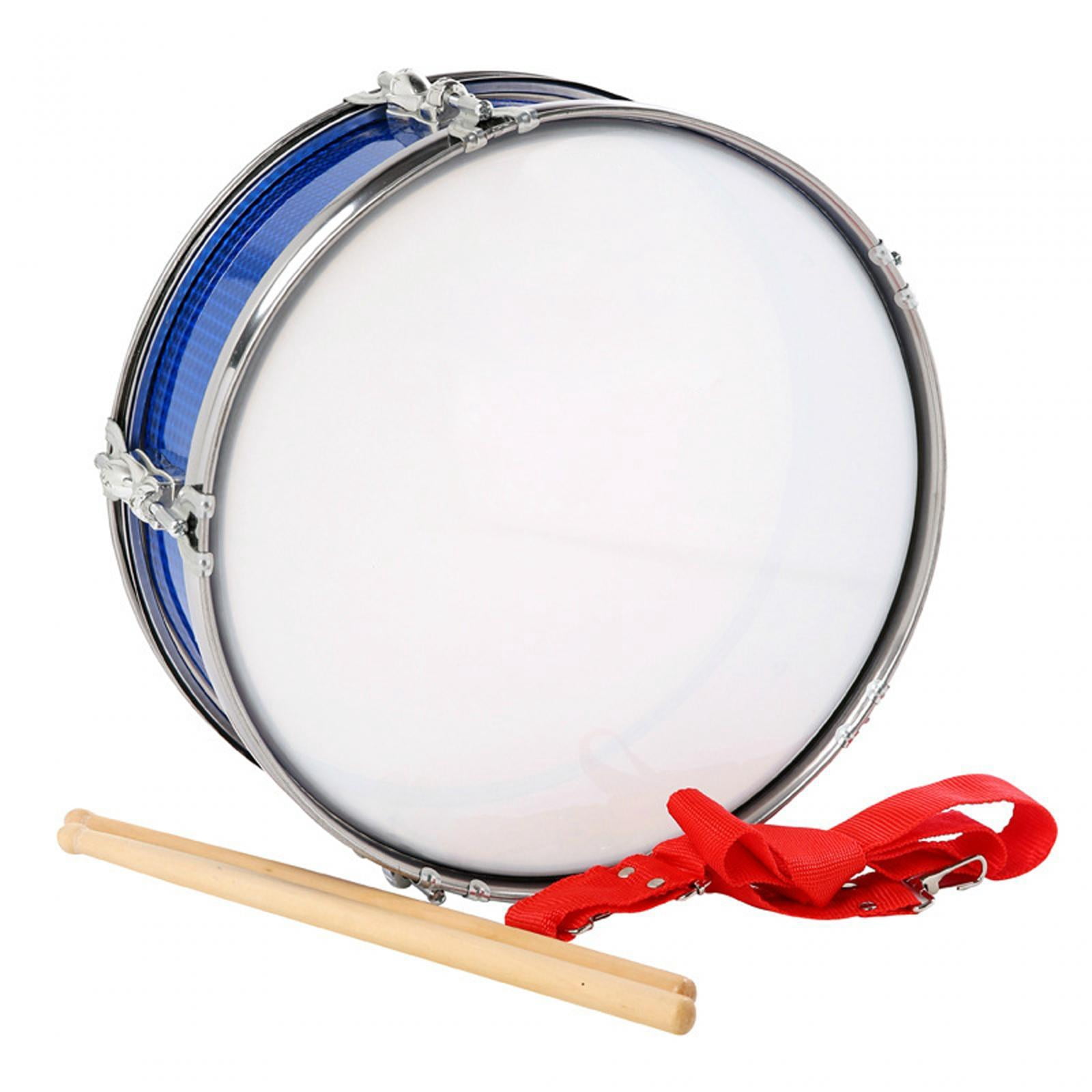 STARTIST 13" Snare Drum Music Drums Lightweight Educational Toy Musical Instruments Percussion Instrument for Boys Girls Kids Children Blue