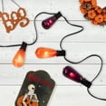 thumbnail image 2 of Northlight Edison E17 Halloween Light Set - Orange and Purple - 9' Black Wire - 10ct, 2 of 8