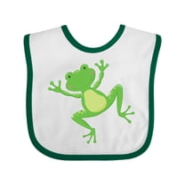 Inktastic Jumping Frog Boys or Girls Baby Bib