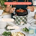 thumbnail image 2 of Beautiful 2 Qt Manual Slow Cooker, Plaid by Drew Barrymore, 2 of 13