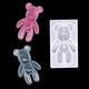 thumbnail image 2 of Moldes de resina, 5 piezas 3D lindo oso de peluche moldes de silicona moldes de resina epoxi de cristal para hacer joyas llavero colgante DIY, 2 of 5