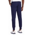 thumbnail image 3 of Puma Men's Fleece Lined Tapered Leg Cuffed Athletic Sweatpants, Navy XL, 3 of 3