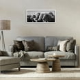 thumbnail image 2 of Stupell Industries Monochrome Horse Herd Gallop Animals Photography White Framed Art Print Wall Art, 30 x 13, 2 of 8
