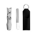 thumbnail image 1 of Fiudx Cortaúñas de Acero Inoxidable para Uñas Gruesas, con Recogedor de Uñas Integrado, Mecanismo de Corte Fácil, Ideal para El Cuidado Personal En Casa, Ideal para Personas Mayores, Incluye Estuche, 1 of 3