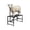 Black, variant on Memoryfield Goat Milking & Grooming Stand, 500lbs Capacity, 47" x 23" Metal Livestock Platform, 21"–33" Adjustable Height with Headpiece & Nose Loop for Goats & Sheep, Black