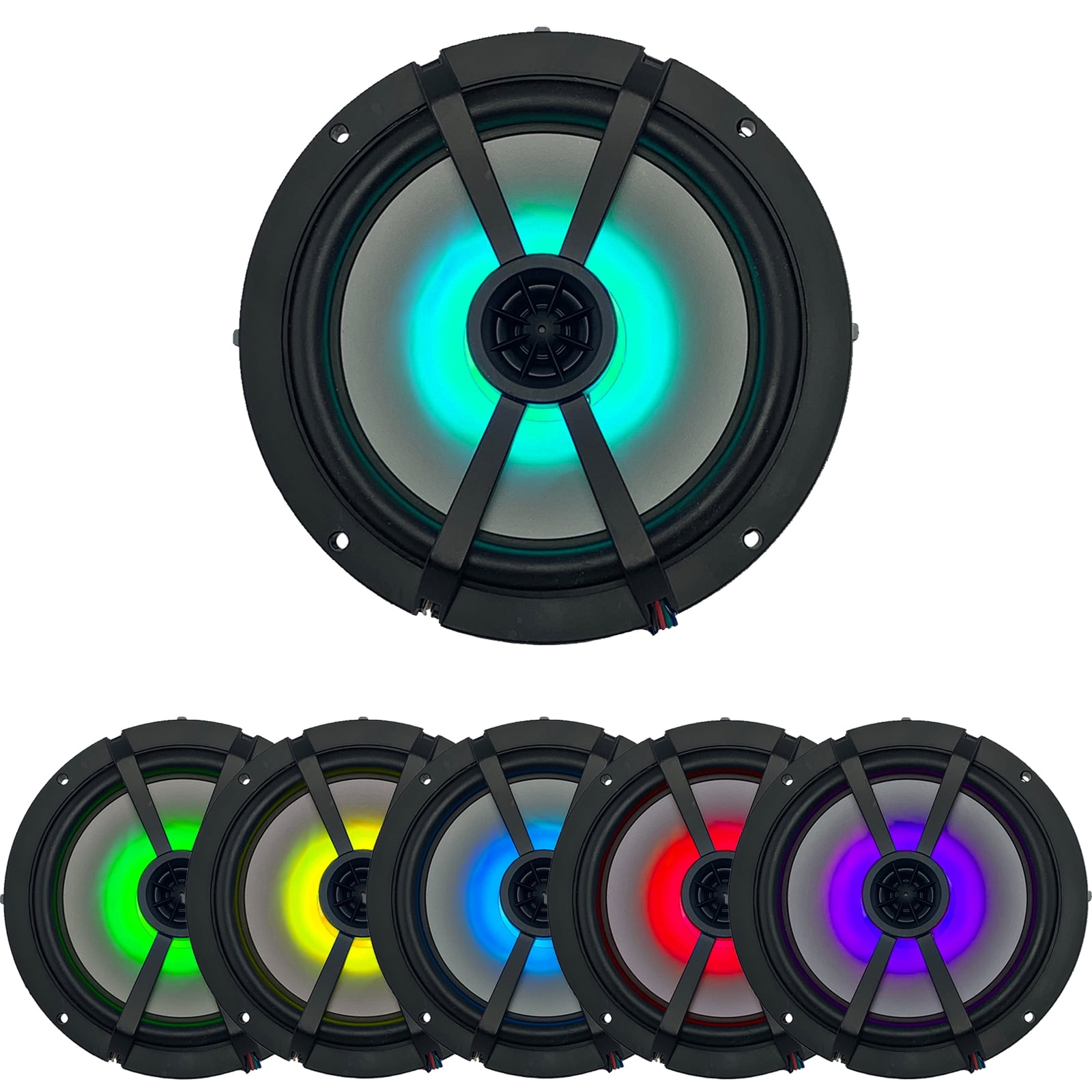 1 Pair (2 Speakers Total) of Kicker 6.5 