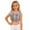 Multicolour, variant on Gunia Girls Sequin Top Glitter Sleeveless Crop Dance Blouse Performance Dancewear Party Sparkly Tops For Girl Black
