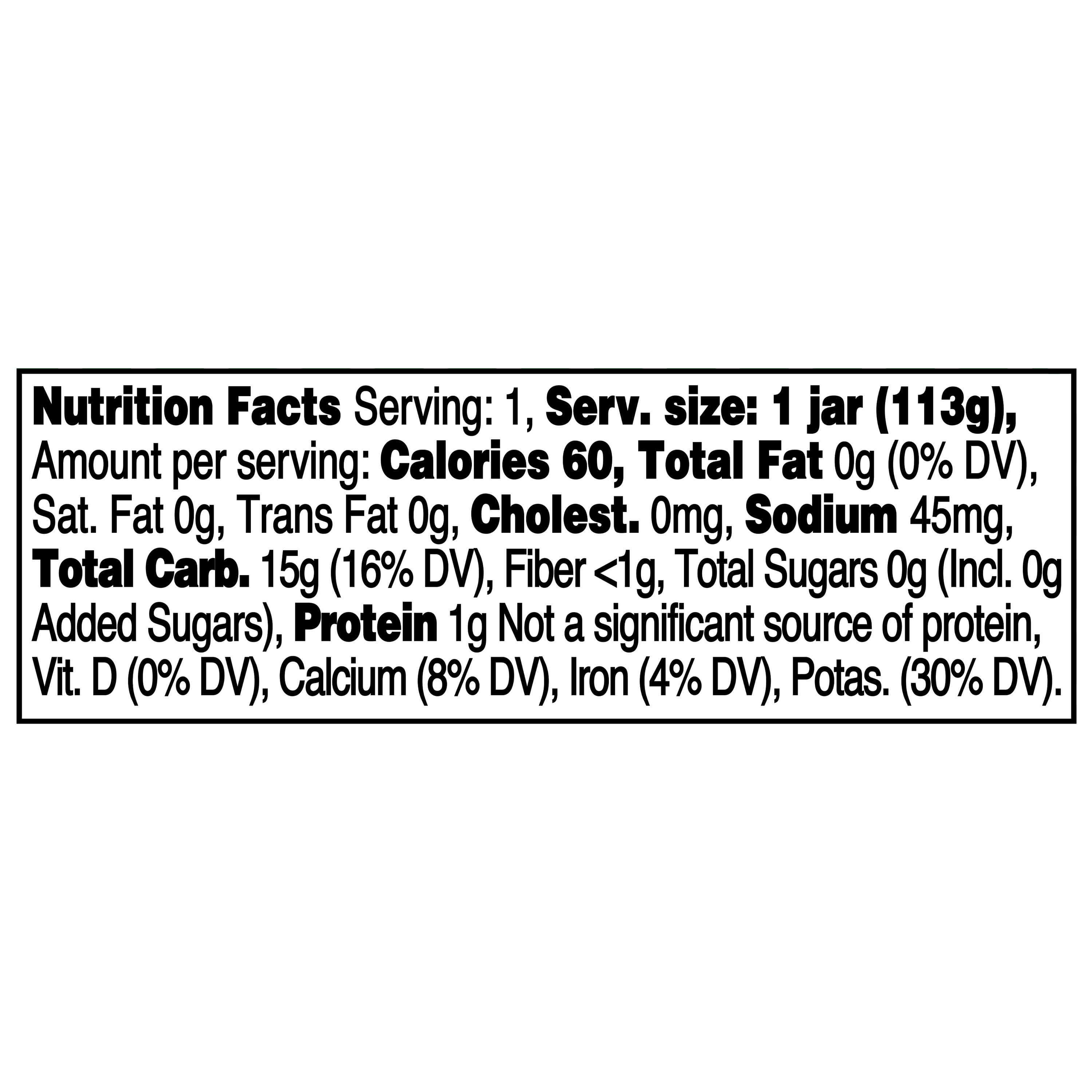(12 pack) Parent's Choice Organic Stage 1 Baby Food Sweet Potato Puree, 4 oz Jar