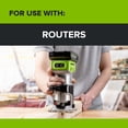 thumbnail image 4 of Greenworks 7PC Router Bits, PA55105A1, 4 of 13