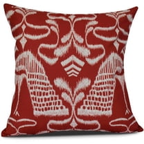 Simply Daisy, Crown, Animal Print Outdoor Pillow,