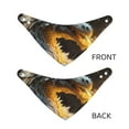 thumbnail image 3 of Naloa Golden White Fire Dragon Dog Bandana Large and Small-Dog Scarf Bib Handkerchief Accessories for Dogs and Cats(S-L)-Medium, 3 of 5