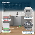 thumbnail image 4 of Equator 24" Built-In Dishwasher w/ Top Control 15 Place Settings Made in Europe E-star Certified, 4 of 16