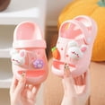 thumbnail image 7 of kpoplk Kids Cloud Slides Boys Girls Pillow Slippers – Slip-On Slide Sandals, Summer Beach Pool Shoes, Indoor and Outdoor(Pink,5.5), 7 of 7