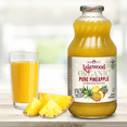 Lakewood Organic Brand Pure Pineapple Juice, Fresh Pressed, Not from