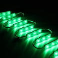 thumbnail image 3 of M&T Displays 2x10 pcs 2835 3 LED Module 12V DC Green 160 deg Lens Adhesive Tape Male Female Jack IP67 Water Resistant Outdoor Letter Sign Billboard Backlight DIY Home Garden Party Decoration, 3 of 8