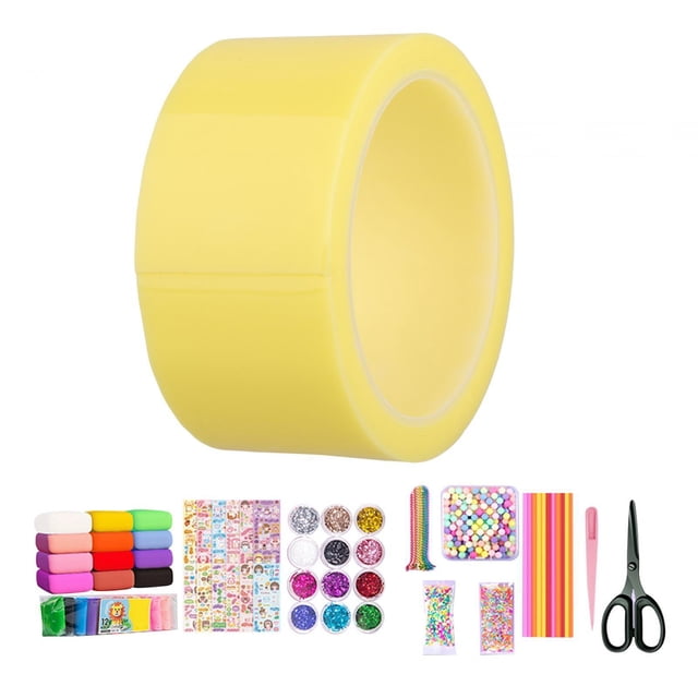 tredstone Bande 1/2/3 Classe Double Face Solide et Fiable Pack de 5 Jaune 1 Rouleau w Outils Complets 1 Pc