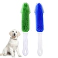 thumbnail image 3 of OULII 2pcs Dog Shedding Brush Silicone Hair Removal Tool for Pet Grooming and Maintenance, 3 of 8