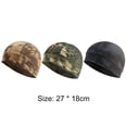 thumbnail image 5 of Bicicleta Gorra con forro para casco Ndcxsfigh de ciclismo al aire libreprotector solar a prueba de vientosombrero con patrón de pitón -3, 5 of 5