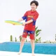 thumbnail image 4 of Traje de baño para bebés y niños pequeños, bañador de Spiderman de Los Vengadores, flotador para niños, traje de surf para niños, ropa de playa de dibujos animados con sombrero y gafas, 4 of 6