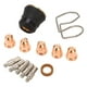 thumbnail image 1 of Consumibles para soplete de soldadura, 13 piezas Accesorios para soplete de soldadura Consumibles para soldadura Boquilla de electrodo para soplete de soldadura Características líderes en su clase, 1 of 14
