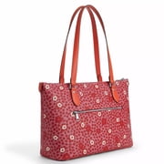 Coach Women's Gallery Tote Bag with Floral Print (Pink Multi)